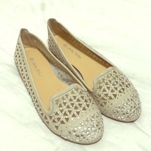 Gianni Bini Jeweled Flats